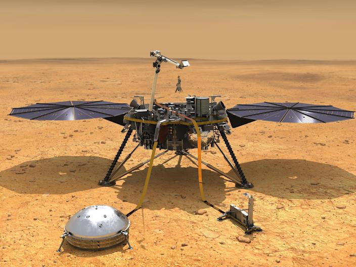 The NASA Insight Mars spacecraft is in emergency hibernation.  If you can’t store the batteries, they might die.