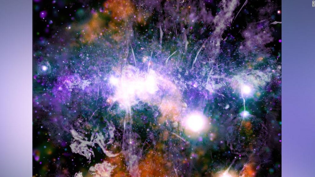 Gambar NASA baru menunjukkan `` energi kekerasan '' galaksi kita