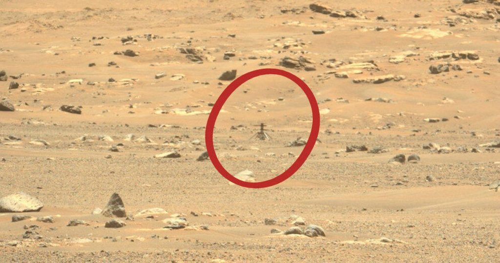 Helikopter NASA untuk Mars selamat dari 'anomali dalam penerbangan'