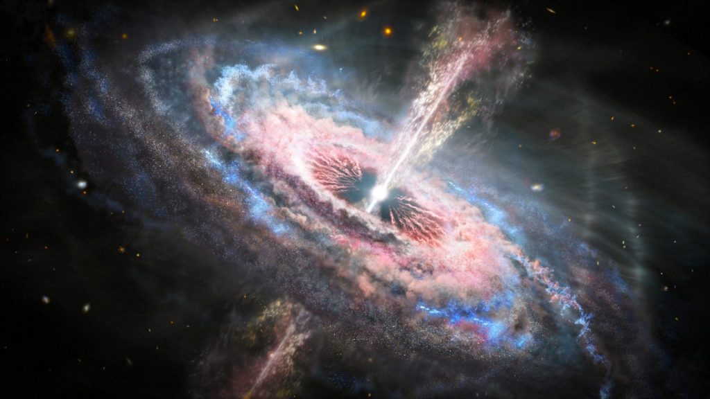 Teleskop Webb NASA akan melihat ke masa lalu, menggunakan quasar untuk mengungkap rahasia awal alam semesta الكون