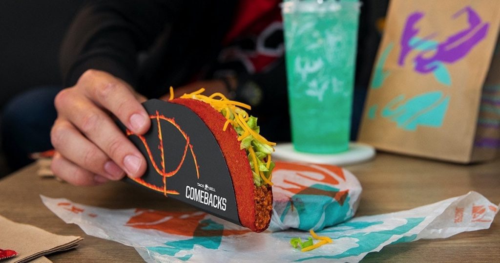 Cara mendapatkan Doritos Locos Taco Spicy dari Taco Bell tahun 2021