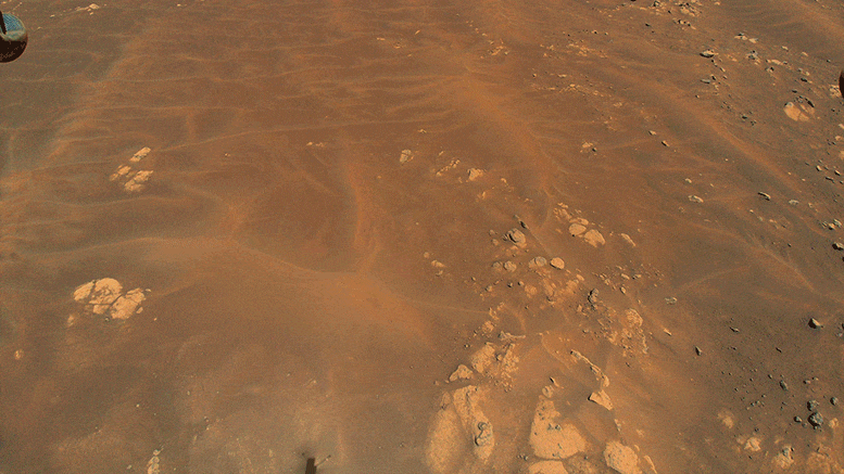Helikopter NASA Mars melihat medan yang menarik untuk dijelajahi penjelajah ketekunan