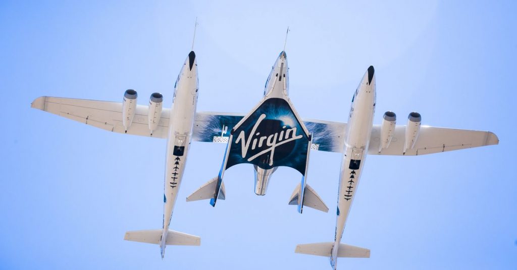 Tonton Virgin Galactic meluncurkan Richard Branson ke luar angkasa