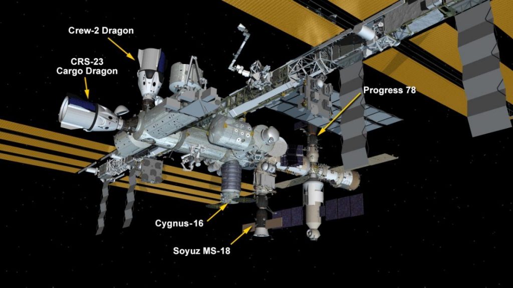 SpaceX Cargo Dragon berhasil merapat di Stasiun Luar Angkasa Internasional