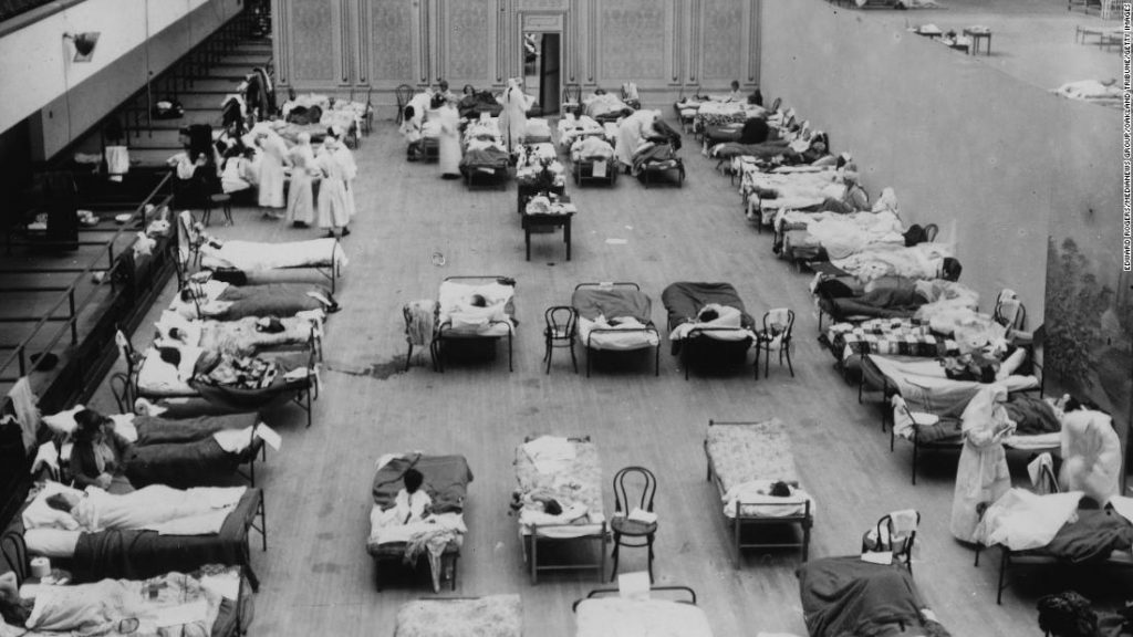 Jumlah kematian di Amerika Serikat akibat Covid-19 telah melampaui pandemi flu 1918