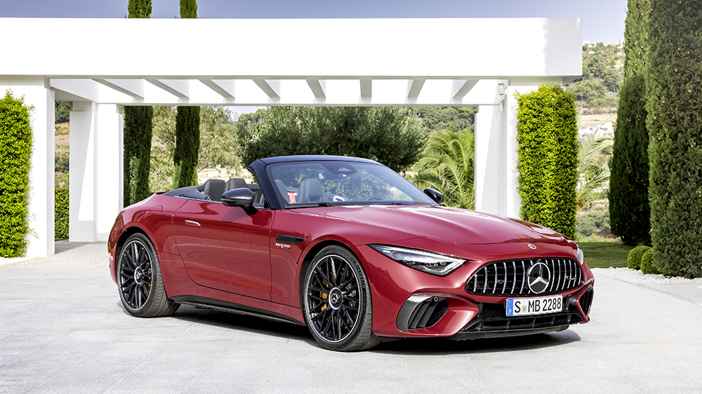 The all-new Mercedes-AMG SL convertible