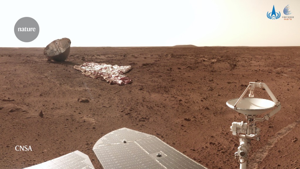 Penjelajah Mars China telah mengumpulkan sejumlah besar data geologis baru