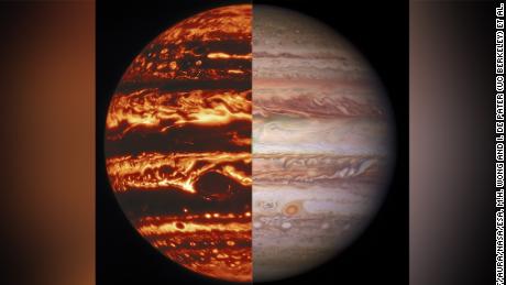 Pesawat ruang angkasa Juno NASA telah terbang di atas Bintik Merah Besar Jupiter dua kali.  Ini yang saya temukan