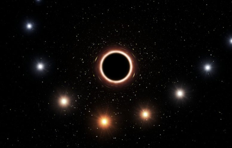 Medan gravitasi lubang hitam