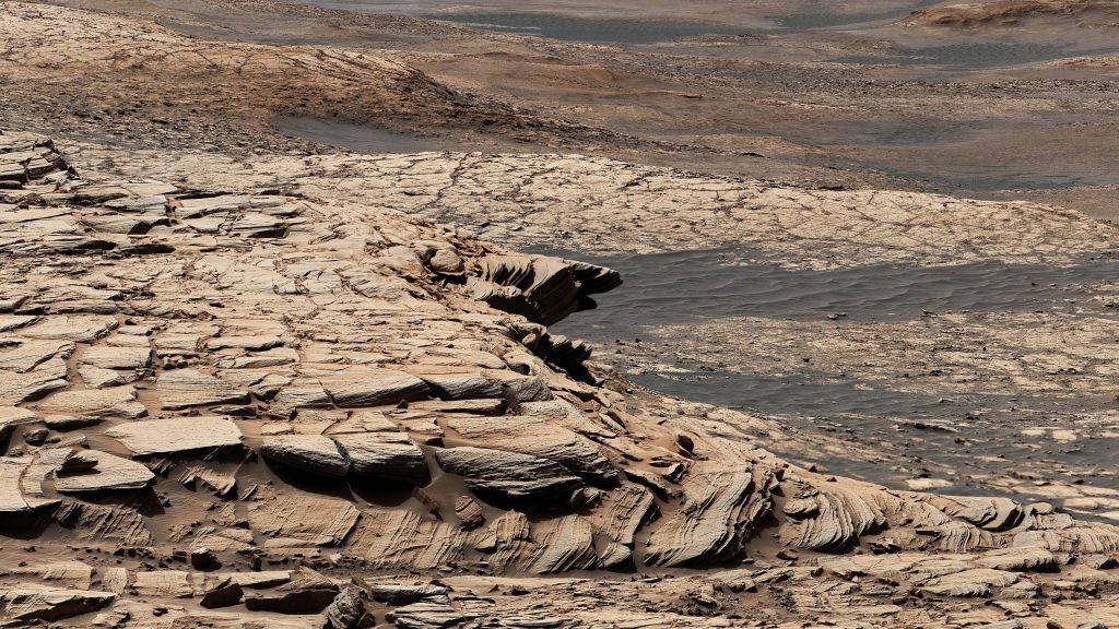 Penyelidikan Curiosity Mars melihat tanda karbon yang kuat di lapisan batu - dapat menunjukkan aktivitas biologis