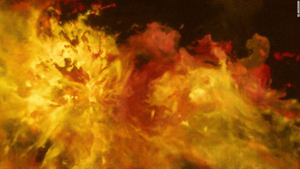 Nebula Api: Awan antarbintang spektakuler yang ditangkap dalam foto baru