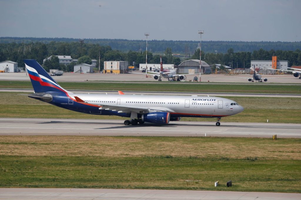 Delta menangguhkan berbagi kode dengan maskapai Aeroflot Rusia