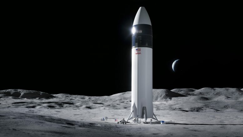 SpaceX Starship Human Lunar Lander