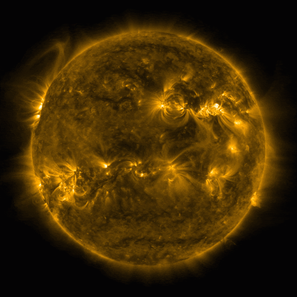 Bintik matahari hiperaktif telah melemparkan suar matahari kelas X yang besar ke luar angkasa