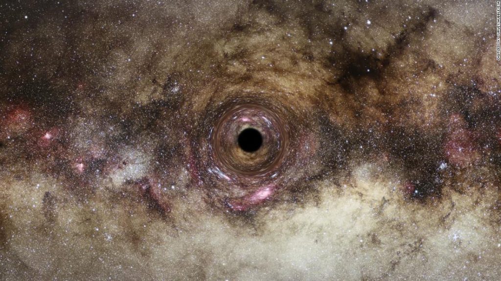 Lubang hitam yang berkeliaran di Bima Sakti dimata-matai oleh Hubble