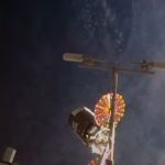 Kapal kargo Cygnus meninggalkan stasiun luar angkasa menuju kematian yang berapi-api
