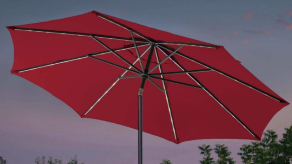 Panggilan payung Costco: Payung matahari Sunvilla dapat terbakar