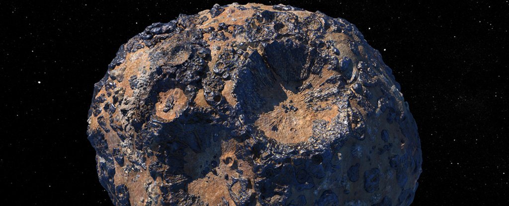 Para astronom telah meluncurkan peta paling rinci dari jiwa logam asteroid hingga saat ini