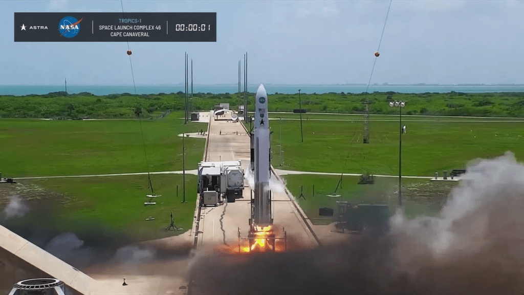 Peluncuran rudal Astra gagal mengirimkan muatan ke orbit