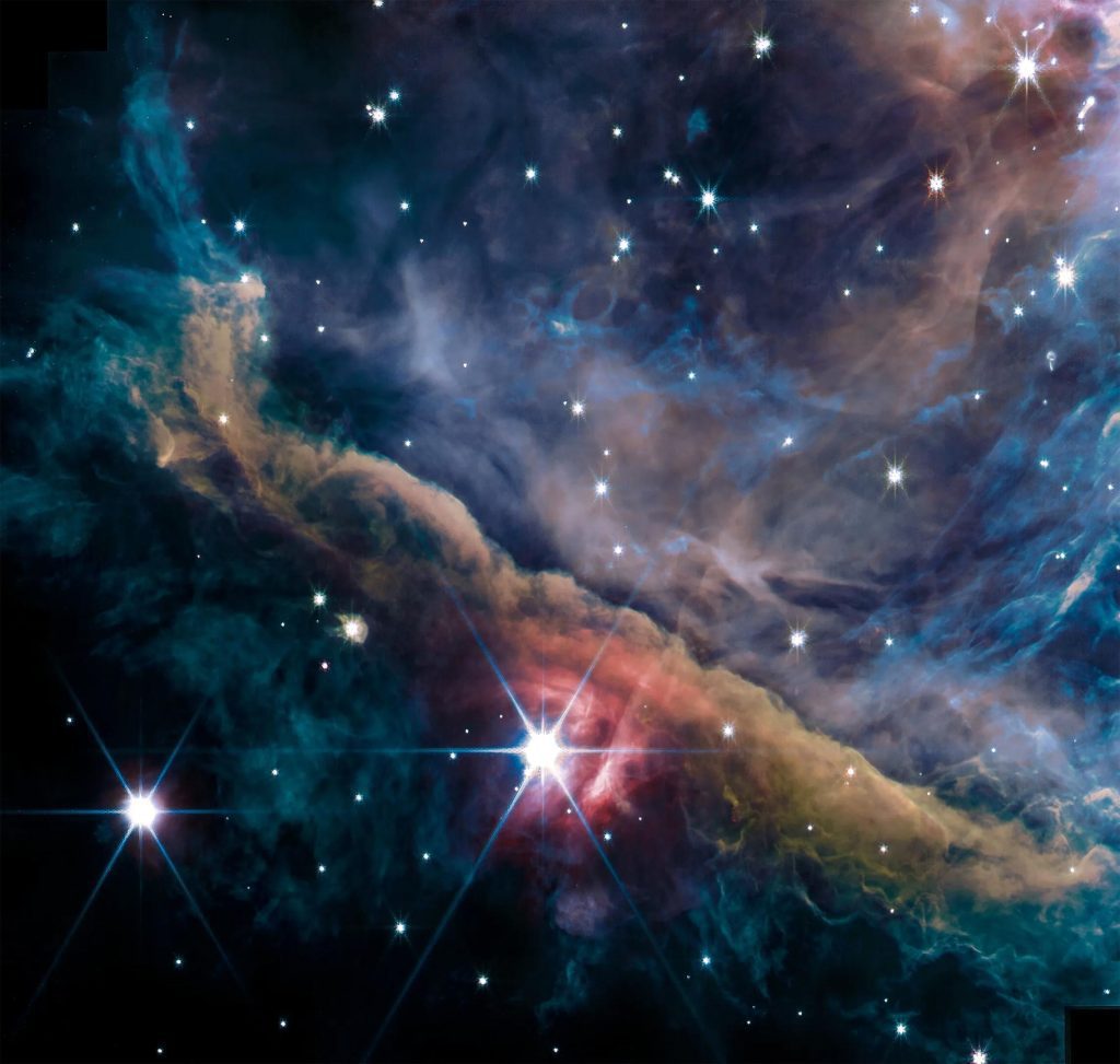 Gambar teleskop luar angkasa pertama yang dibuat oleh para astronom dari Nebula Orion