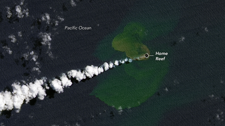 Sebuah pulau baru telah muncul dari Samudra Pasifik, tetapi mungkin akan segera menghilang: NPR