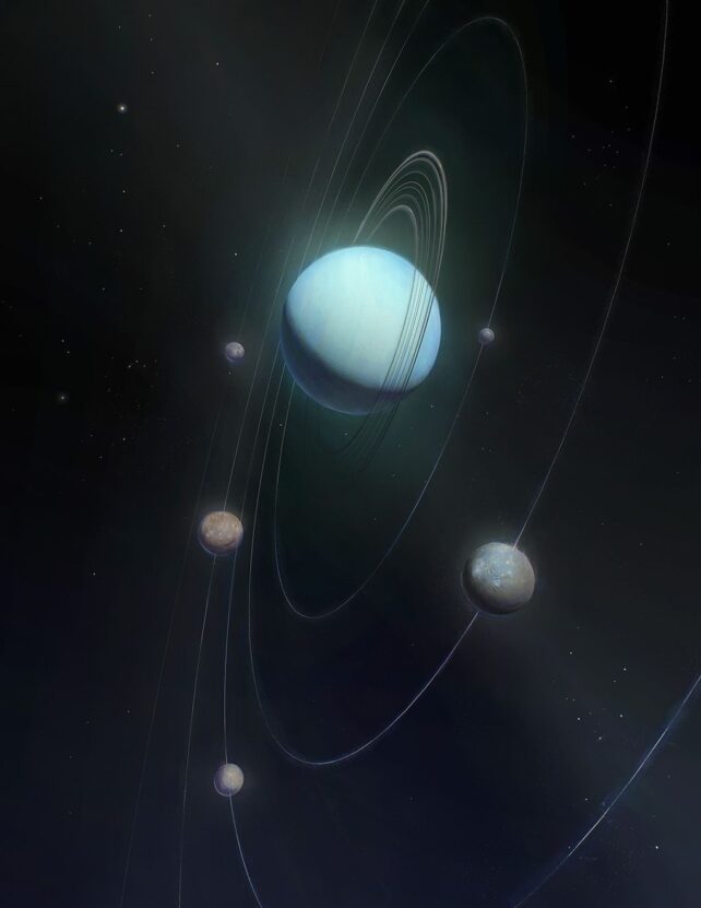 Des signaux étranges il y a des décennies Des indices dans un océan caché en orbite autour d’Uranus : ScienceAlert