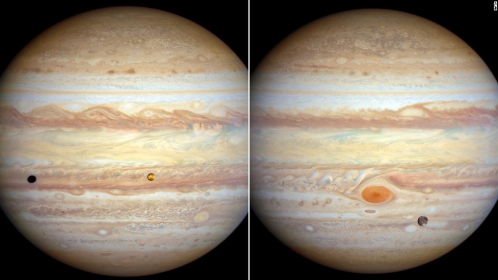 Teleskop Hubble menangkap perubahan di Jupiter dan Uranus