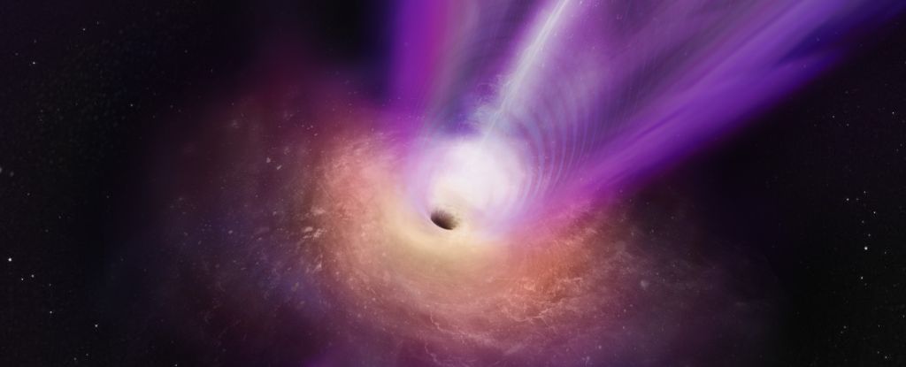Para ilmuwan menangkap gambar pertama jet yang meledak dari tepi lubang hitam: ScienceAlert