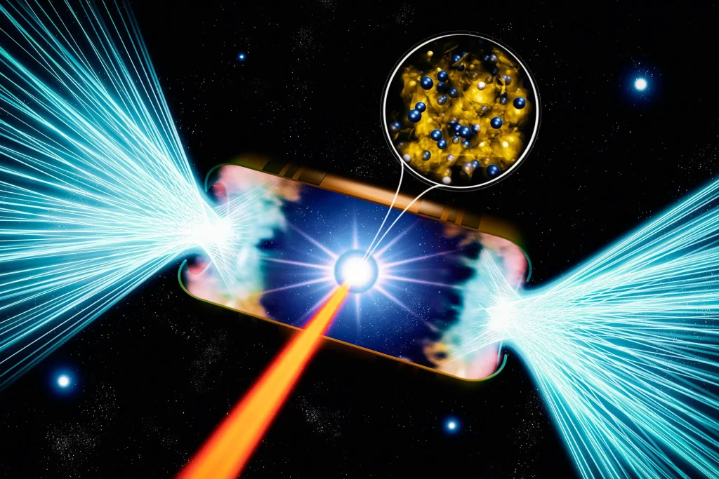 Laser paling kuat di dunia mengungkapkan rahasia ionisasi yang dihasilkan dari tekanan pada bintang dan fusi nuklir