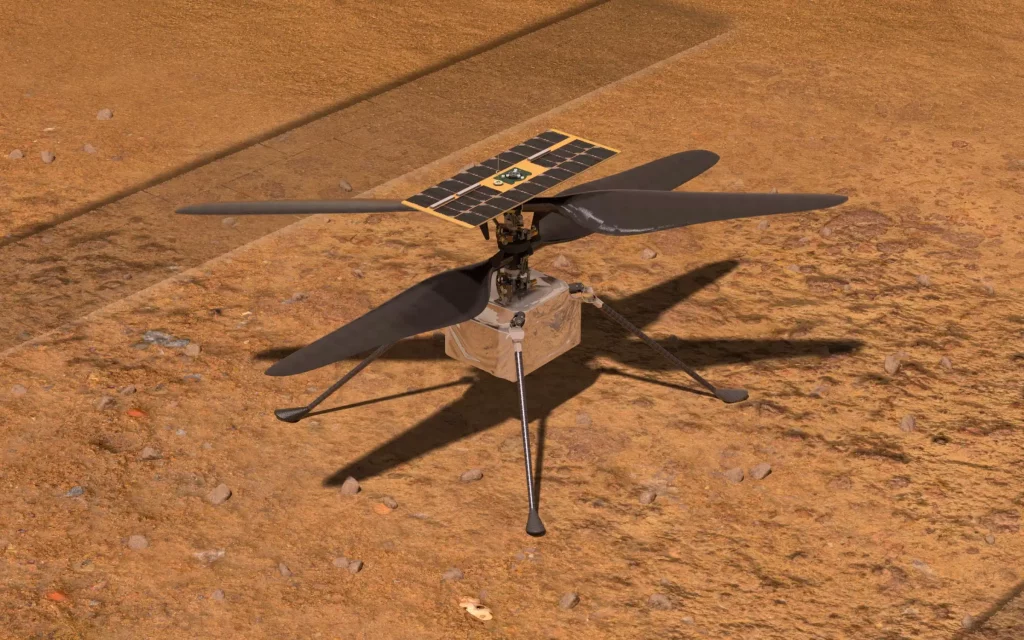 Helikopter Mars inovatif NASA akhirnya menelepon ke rumah