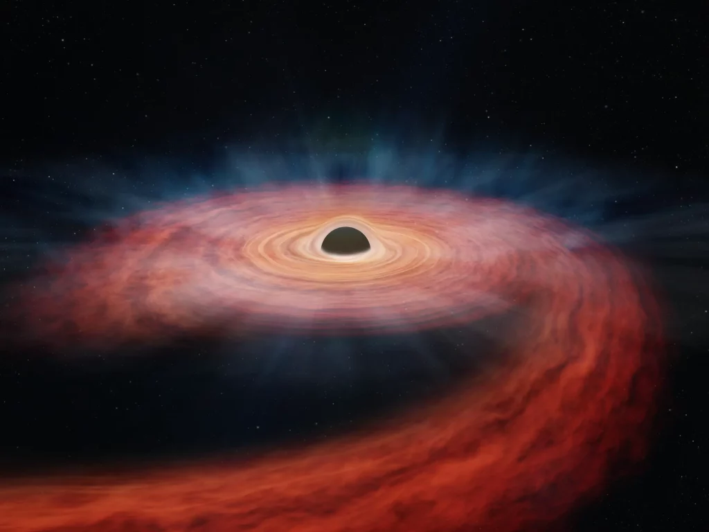 Sebuah bintang besar telah musnah oleh lubang hitam raksasa