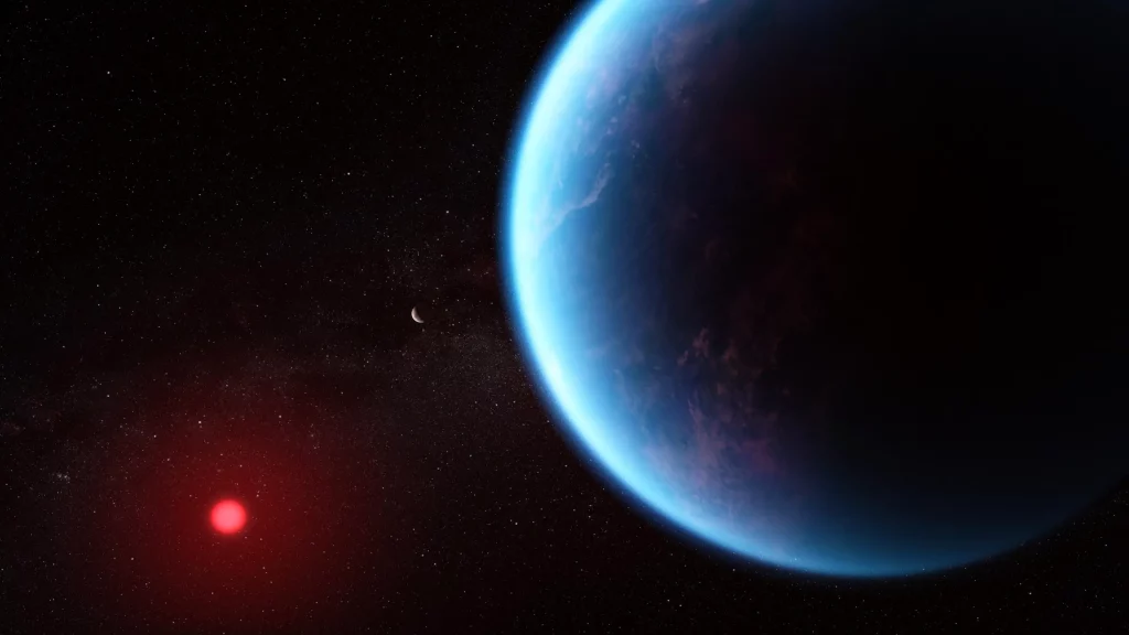 Teleskop Luar Angkasa Webb mendeteksi molekul besar di planet ekstrasurya K2-18b