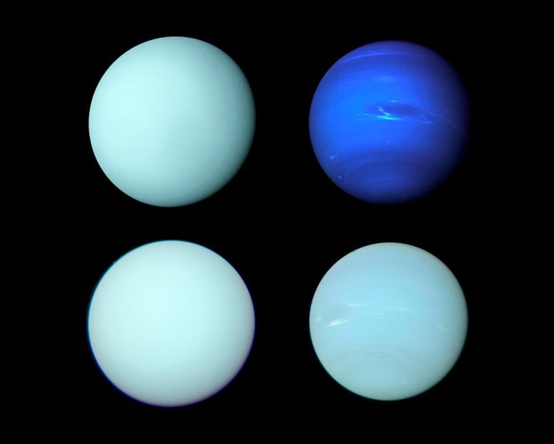 Warna asli Neptunus dan Uranus