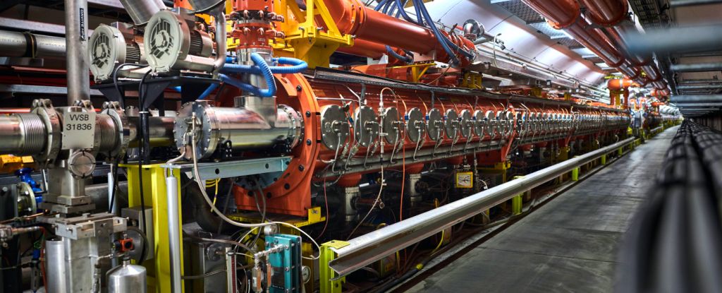 Fisikawan menangkap hantu 4D yang sulit ditangkap dalam akselerator partikel CERN