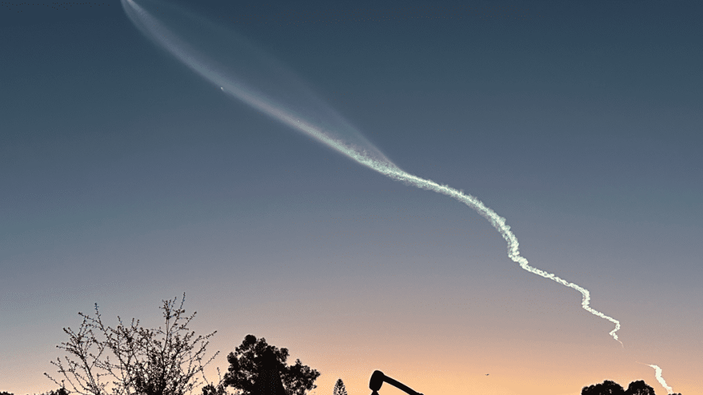 San Diego menatap saat roket SpaceX terangkat ke langit - NBC 7 San Diego