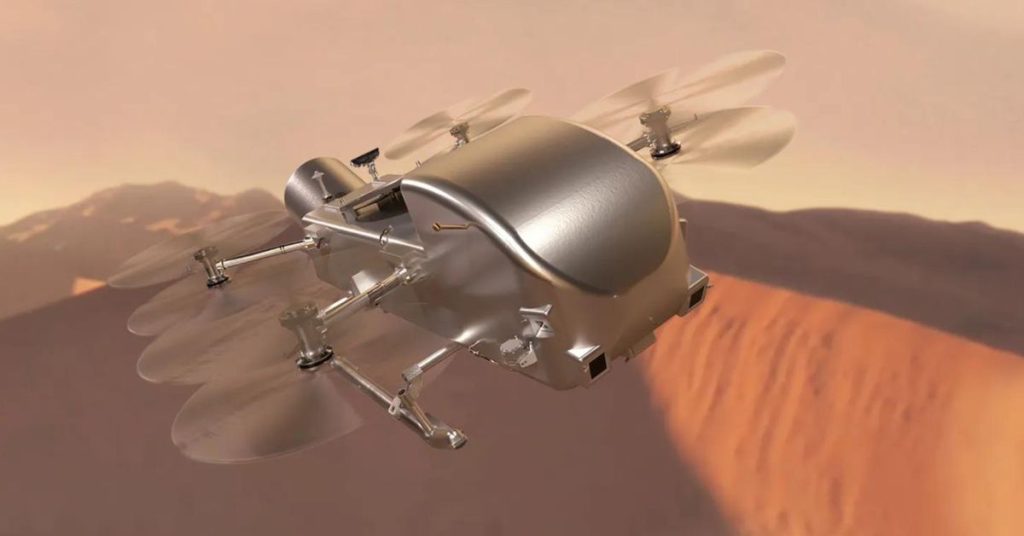 NASA telah memberi lampu hijau rencana untuk mengirim drone raksasa ke bulan terbesar Saturnus