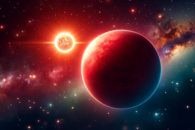 Konsep bintang planet ekstrasurya yang dingin