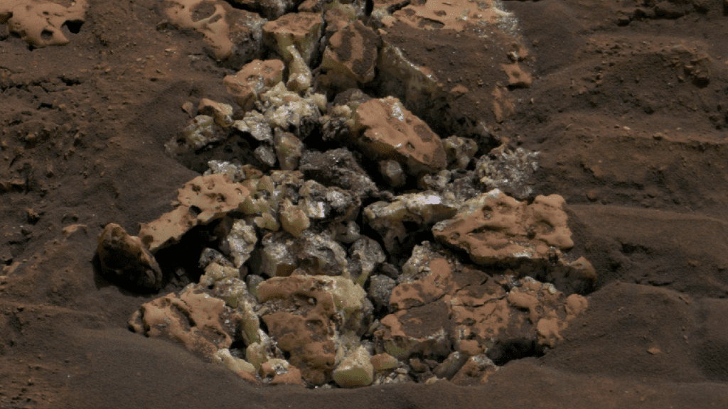 'Oasis di gurun': penjelajah Curiosity NASA menemukan belerang murni di bebatuan Mars