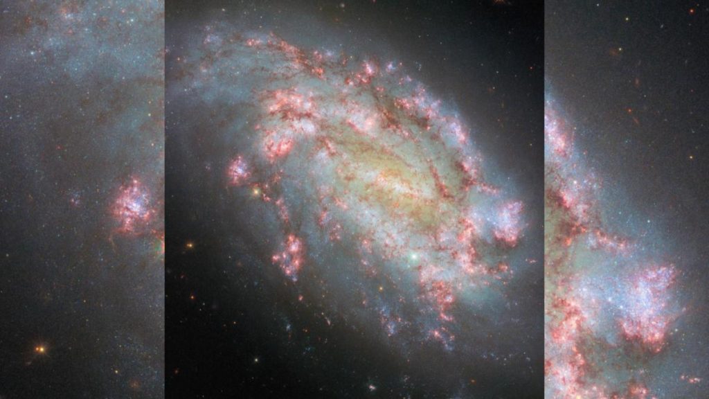 Teleskop Hubble NASA mengungkap gambar menakjubkan dari galaksi baru dengan panjang gelombang multi